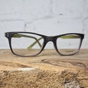 NEW Rx'able Eyeglass Frame, Gray/Green, Glasses, Petite Women, Youth 47-18-137